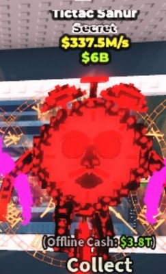 Cursed Tic Tac Sahur 337M Steal a Brainrot Secret Selten Top Preis