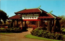 Salt Lake City Utah UT : GARDEN SCENE d/24 BF3916