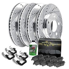 Front Rear Brakes and Rotors Kit Front Rear Brake Pads Brake PHCC.51050.02