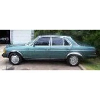 For Mercedes-Benz 300D 1975-1985 QMI Polished Fender Trim - Изображение 3 из 3