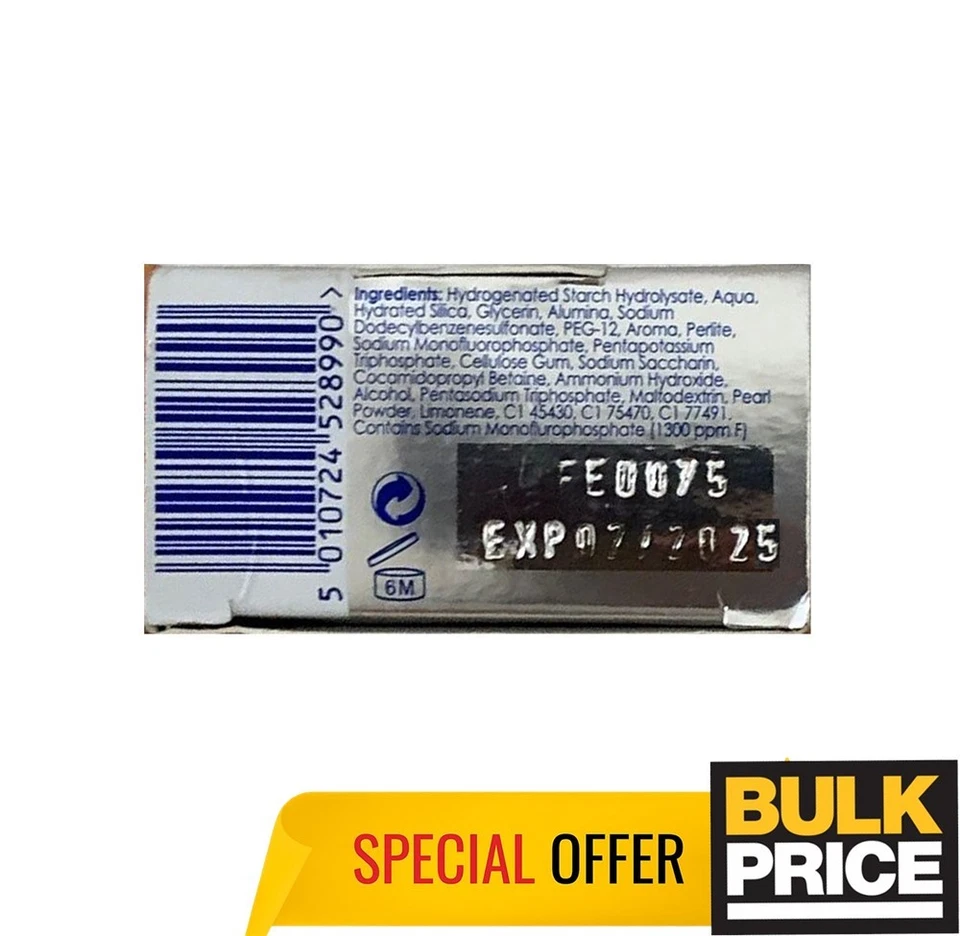 Pearl Drops Instant Boost Toothpaste 4D Whitening Stain & Plaque Removal 3-Pack - Image 3 of 4