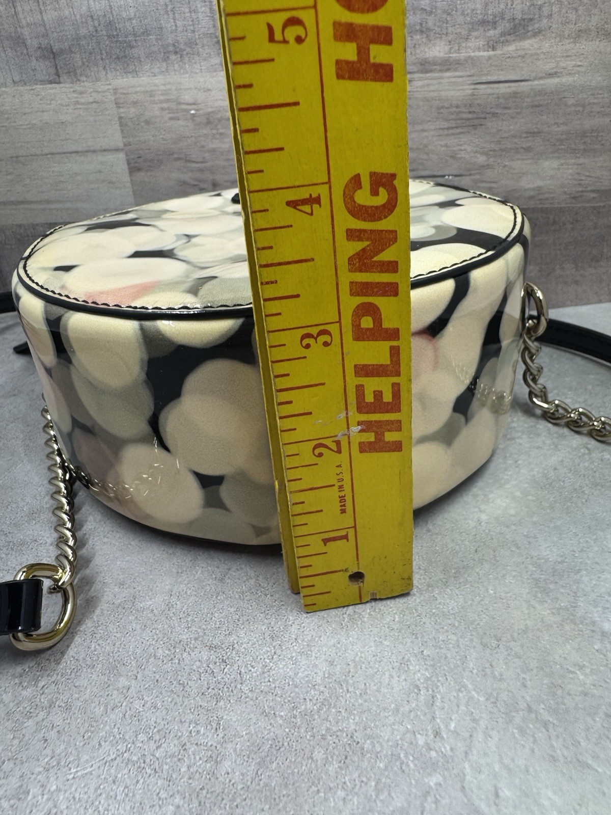 Kate Spade Cherry Terrace Round Bubble Patent Leather Shoulder Bag Crossbody