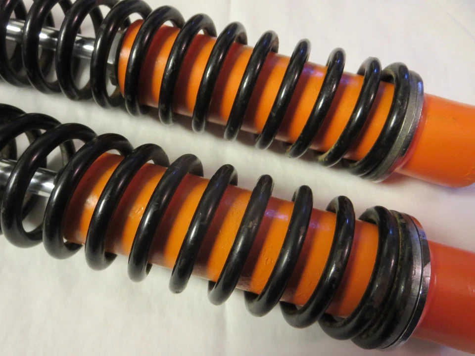 Used Boge Mulholland SHOCKS 12 3/8 GOOD! vintage mx penton husky cz maico ahrma Foto 2 de 4