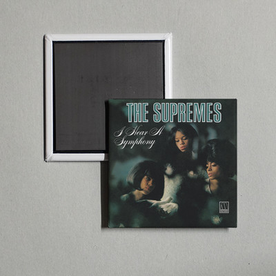 The Supremes - I Hear A Symphony Album Cover Locker Fridge Magnet