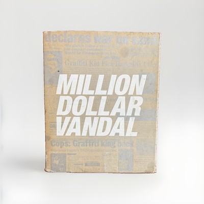 Million Dollar Vandal : The Life and Crimes of Desa Graffiti Art HC Book OOP