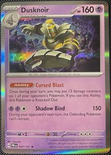 Dusknoir 037/131 Sv: Prismatic Evolutions Holo - Pokémon Card