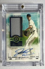 2025 Panini Boys of Summer - Prospect Material Signatures Jacob Misiorowski /99