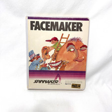 Vintage Facemaker by Spinnaker 1983 Apple II and IIe Computer Game - UNTESTED