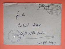 Feldpostbrief mit Inhalt 1941 Bahnpost Stempel! Breslau Warschau FP. 10777