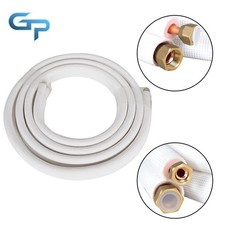 White 3/8" - 5/8" Dia. 16 Feet Install Kit Fit For Mini Split Heat Pump Systems