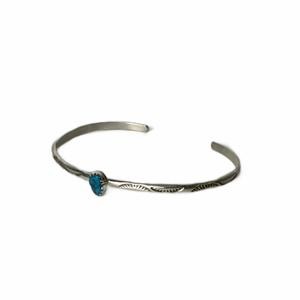 Sterling Silver Bangle USA Stampwork Engraved Jew… - image 10