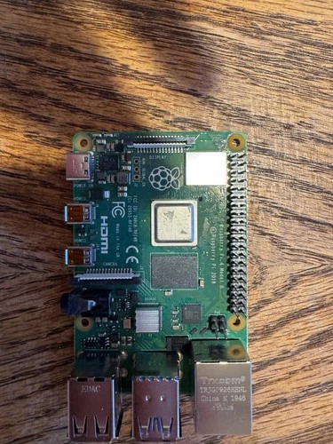 Raspberry Pi 4 Model B, 4GB DDR4 RAM Single Board Computer (RPI4-MODBP-4GB)