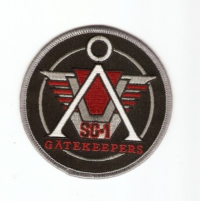 STARGATE Aufnäher Patch SG-1 GATEKEEPERS Richard Dean Anderson