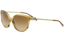 Michael Kors Women's Abi MK2052 MK/2052 329113 Blonde Horn Sunglasses 55mm