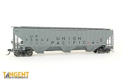 TANGENT HO PS-2CD 4750 Covered Hopper UP Delivery Gray CH-100-28 3-1974+