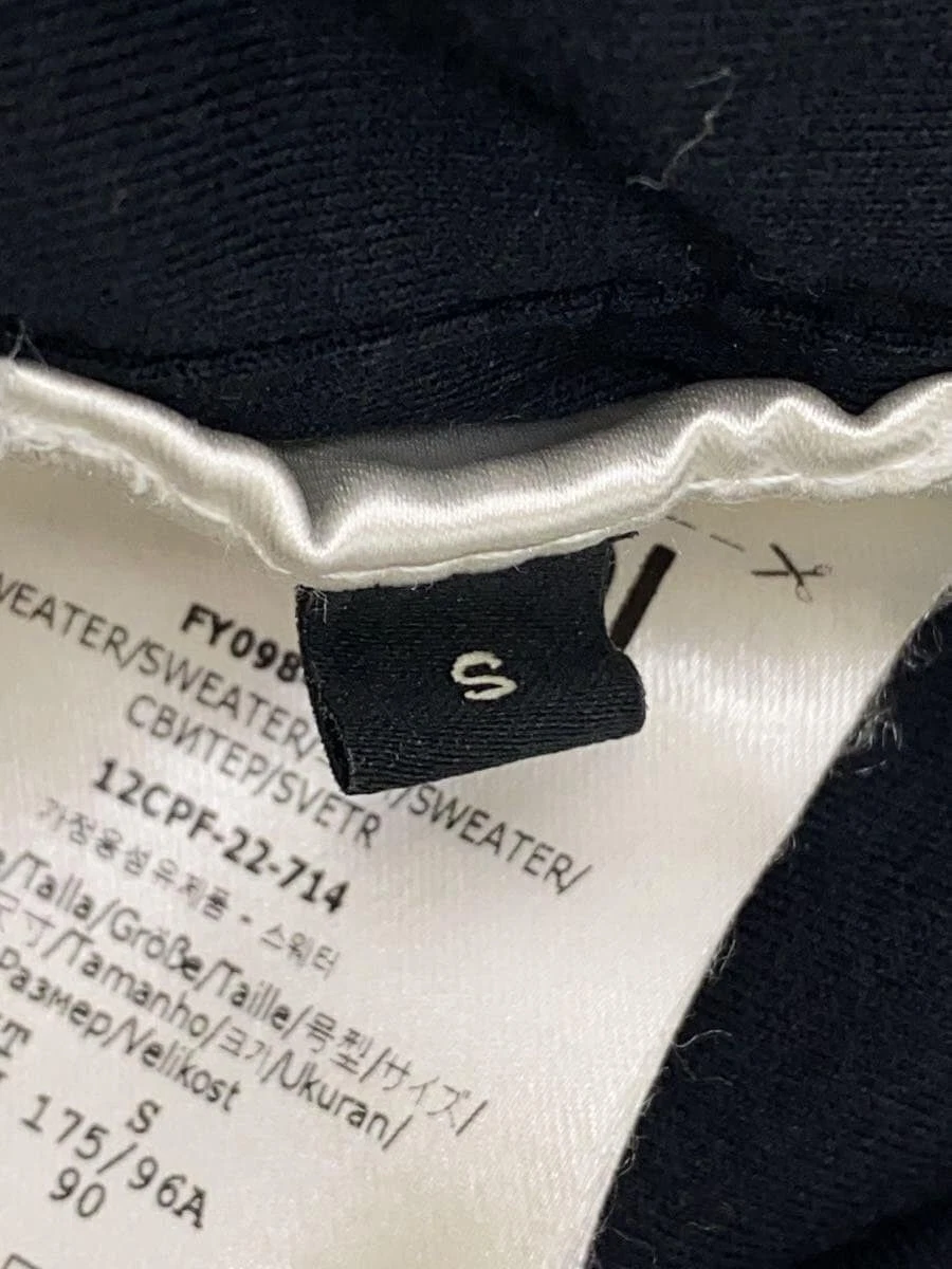 Felpa con cappuccio zip FENDI FY0984 AL27 S nylon nero usata