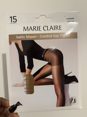 Marie Claire Damen Strumpfhose Caresse Hellbraun Gr M Neu OVP
