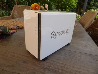 Synology Nas DS214 se Diskstation mit Lüfter, weiß, gebraucht