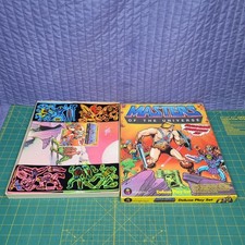 Masters of the Universe MOTU Colorforms Adventure Set Deluxe Play Set 1983