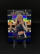 2024 Panini Select WWE Concourse Black & Blue Prizm /399 Adriana Rizzo Rookie RC