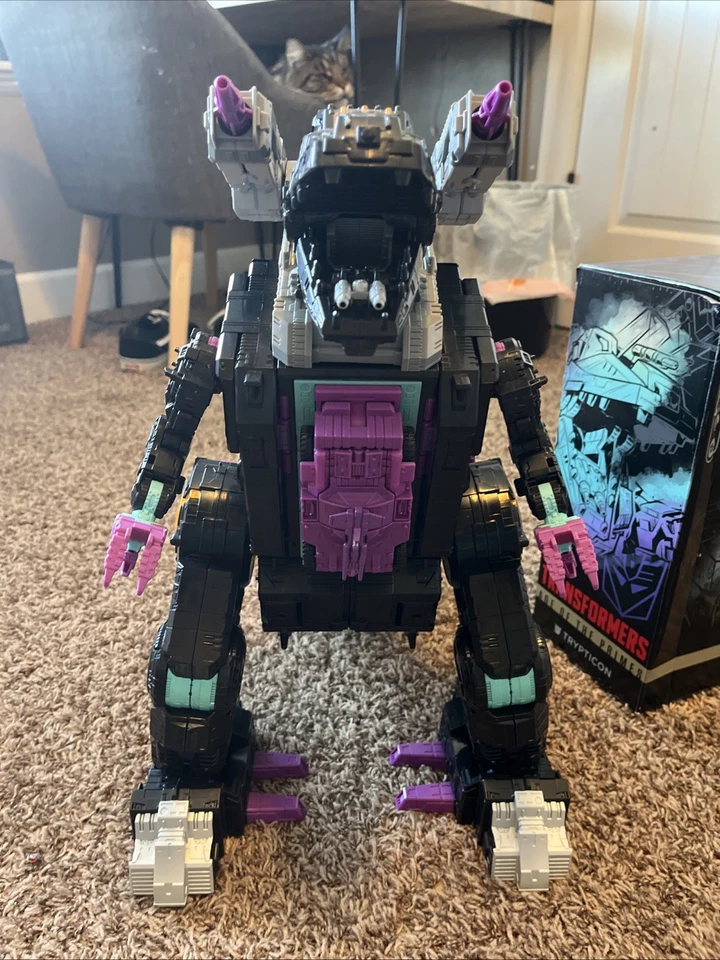 Transformers Generations Age of the Primes G1 Trypticon 18 pol. + Inclinação total NOVO - Imagem 2 de 4