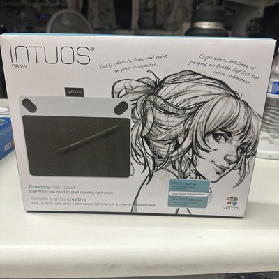 Wacom CTL-490 Intuos Drawing Tablet with Stylus NEVER USED