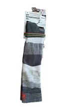 SmarWool Merino Ski Socks Gray Pattern Adult Unisex XL NEW Made In USA