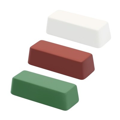 Mini Buffing Polishing Cutting Compounds 4 Oz. Kit - Green Fine/White Medium/Red