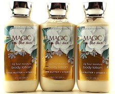 QTY 3 - Bath Body Works MAGIC IN THE AIR Body Lotion Cream Moisturizer 8oz
