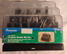 15 Piece Router Bit Set.