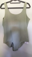 Monki Brand New one pice swimsuit crinkle with amazing stretch XL Thyme