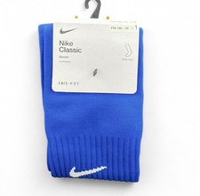 Nike Classic Soccer Knee-High Socks Royal Blue Youth 13C  3Y Dri-FIT