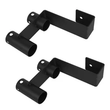  2 Pcs Utility Wall Mount Hook Pool Pole Hangers Hooks Accessories Storage