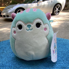 Squishmallows Mint Green White Pink Plush Stuffed Animal Soft Toy Rare Pink