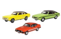 Oxford Diecast 1:76 3-Tlg. Capri Set Mk1/Mk2/Mk3 Diecast Modell 76SET69
