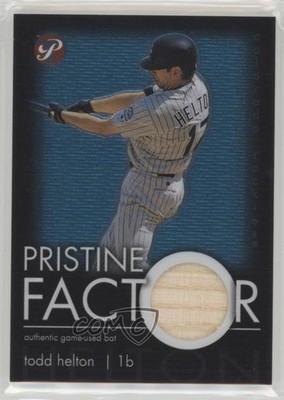 2003 Topps Pristine Factor Todd Helton #PF-TH HOF m5x