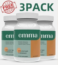 3 PACKS Emma Relief Supplement KONSCIENS KETO for Gut Bloating