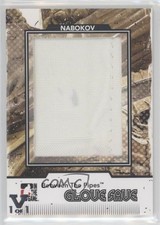 2009 ITG Between the Pipes Glove Save Black Vault Silver 1/1 Evgeni Nabokov 1c3s