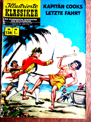 '' Illustrierte Klassiker '' BSV Nr. 138-''  Kapitän Cooks letzte Fahrt '' SELTEN