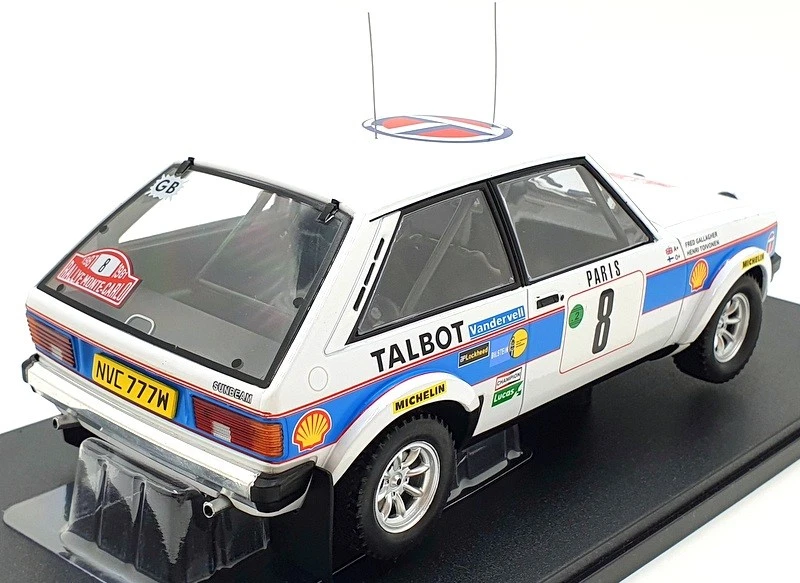 IXO 1/18 Scale 18RMC095B - Talbot Sunbeam Lotus #8 RMC 1981 H.Toivonen - Image 2 of 4