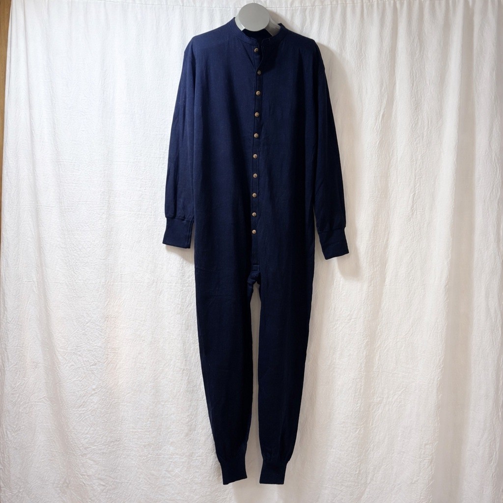 Duofold Champion Mens XL Navy Blue Merino Wool Blend Thermal