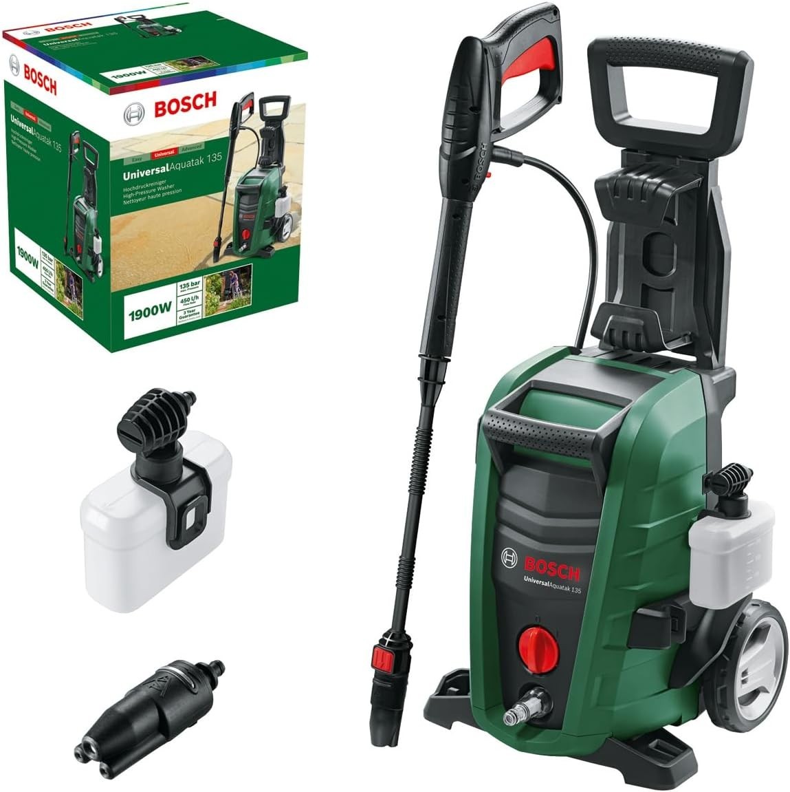 Bosch High Pressure Washer UniversalAquatak 135 (1900W,135 Bar) 06008A7C70