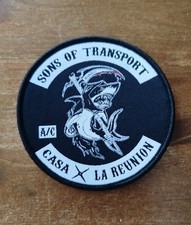 Écusson Patch Tissu Armée de L'air CASA  LA RÉUNION 