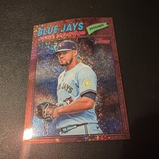 2026 Topps Heritage - José Berríos #56 Chrome Pink Sparkle Refractor