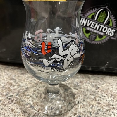 Duvel Dutch Artist Franky Sticks 2022 Beer Glass RARE & Sold out
