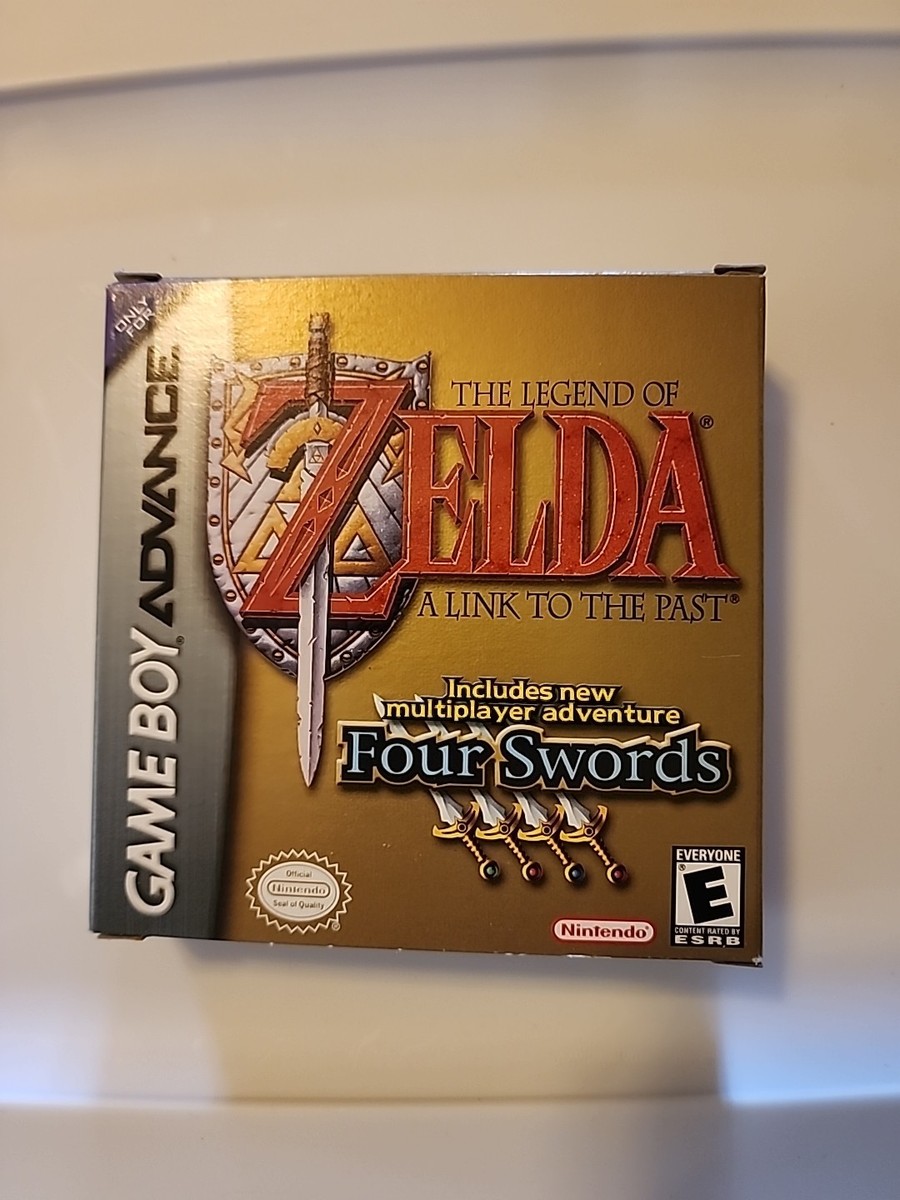 Legend of Zelda: A Link to the Past Four Swords GBA Game Boy