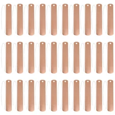 30 Pcs Copper Plant Hanging Tags Label Sign for Gardening Flower Pots