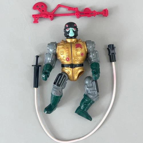 Blast Attack vintage MOTU figure *complete / broken leg*  (1987) Heman