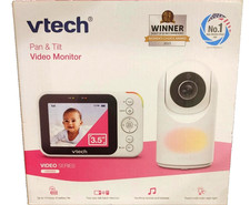 Vtech Pan  Tilt Video Baby Monitor And Camera 3.5  Monitor Video Series VM4263