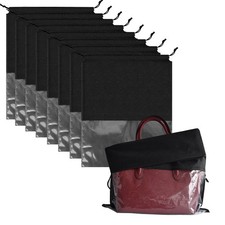 8PCS Dust Bags for Handbags Jumbo Travel Shoe Bags Purses Organizers Storage ...